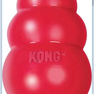 Kong Durable Red Classic Dog Chew Toy